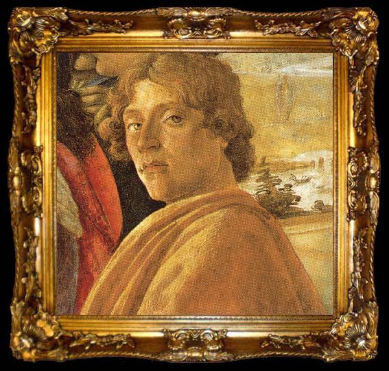 framed  Sandro Botticelli Self-Portrait, ta009-2